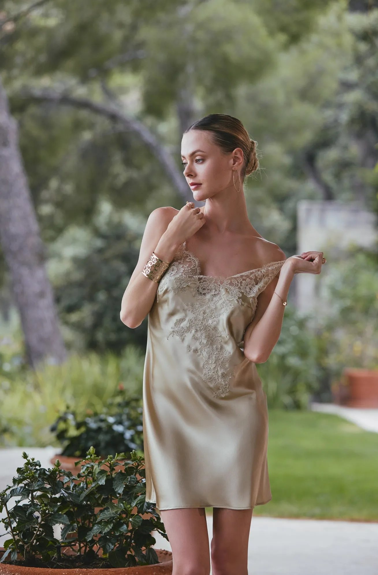 Marjolaine Artemis Luxury Silk Slip