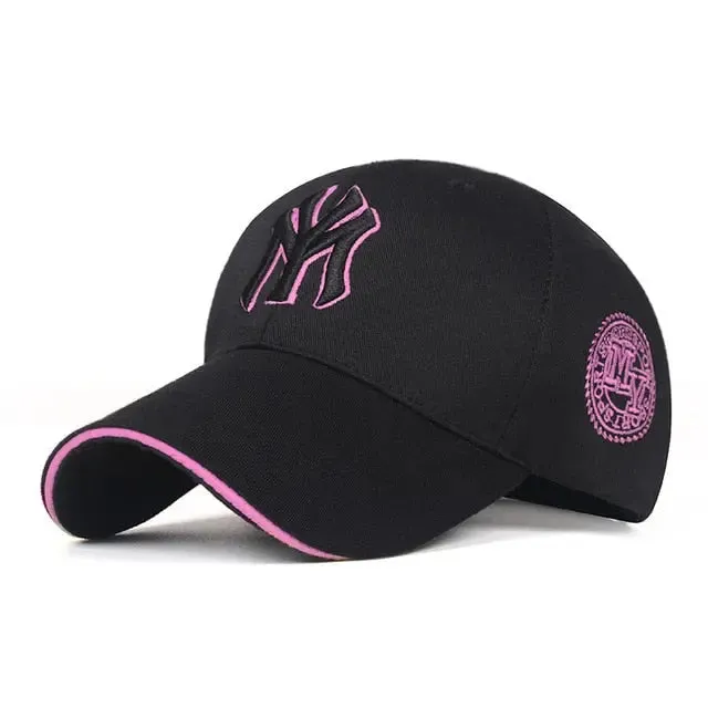 Men's Classic Baseball Caps with Three Dimensional Embroidery