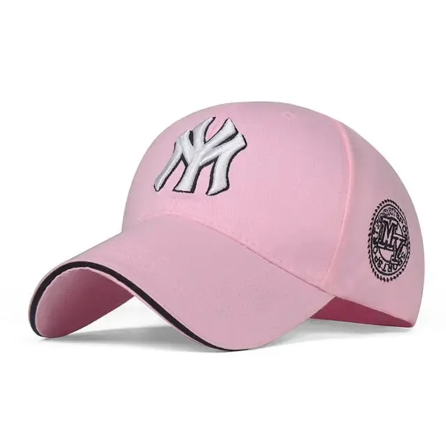 Men's Classic Baseball Caps with Three Dimensional Embroidery