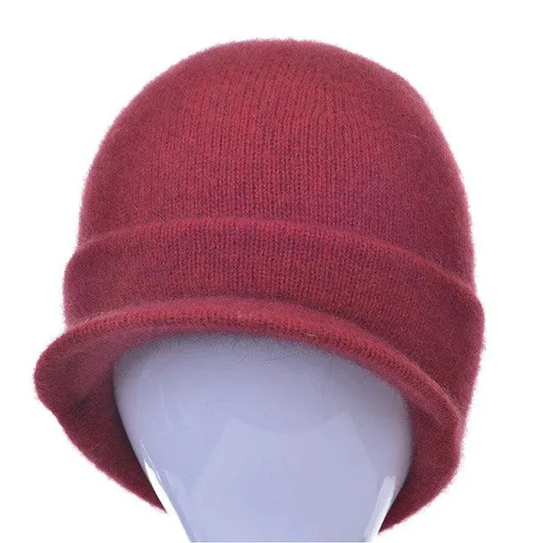 Merino Possumsilk Beanie with Cap