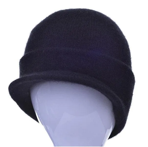 Merino Possumsilk Beanie with Cap