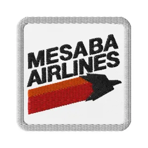 Mesaba Airlines Retro Logo Patch