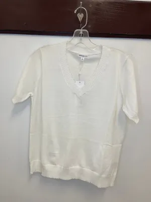 Minnie Rose - Cotton Cashmere Frayed Tee