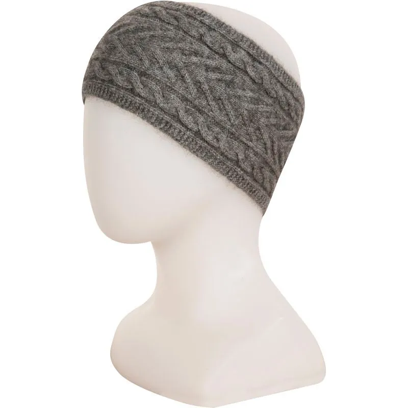 Native World Possum Super Fine Merino Cable Head Band