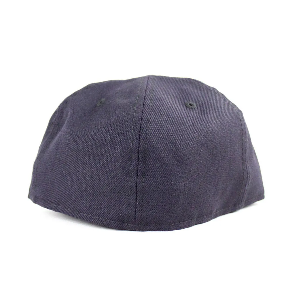 New York Yankees 1957 World Series 59Fifty New Era Fitted Hat (Navy Green Under Brim)