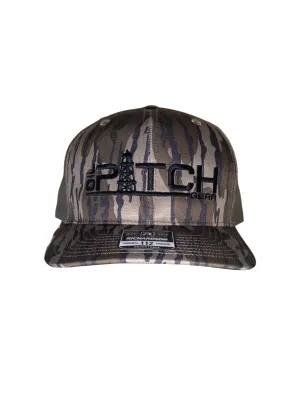 OPG CAP LG1 -  OLIVE CAMO CAP OLIVE MESH WITH BLACK LOGO