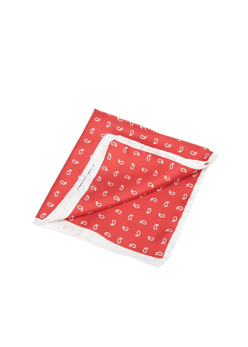 PAISLEY POCKET SQUARE