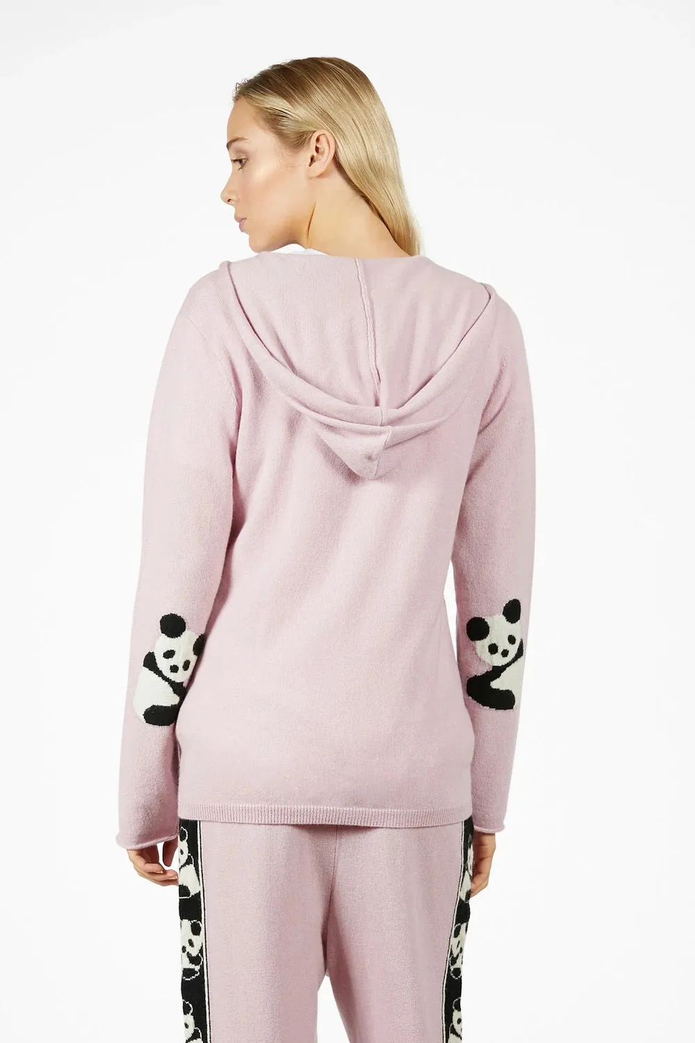 Panda Cashmere Pink Hoodie   Pants (Bundle)