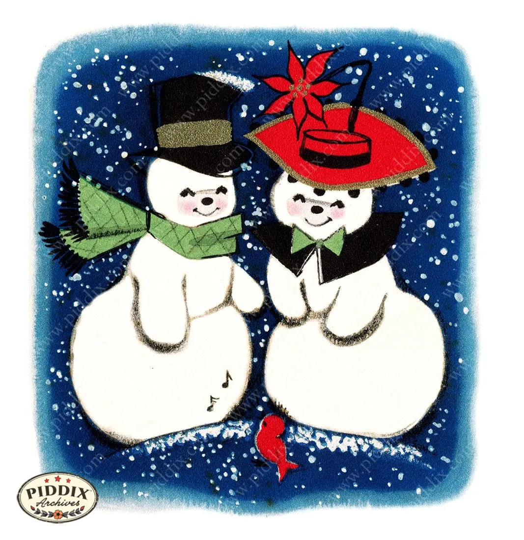 PDXC17030a -- Snowmen, women