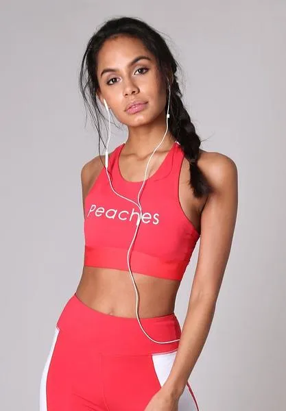 Peaches Sportswear - Fierce Sports Bra - Available in 4 Colors
