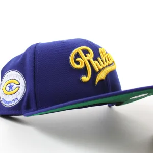 Philadelphia Phillies 1938 All Star Game 59Fifty New Era Fitted Hat (Royal Blue Green Under Brim)