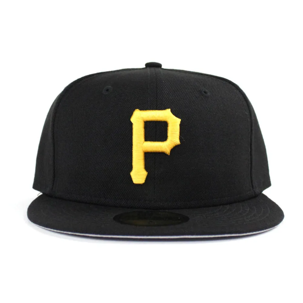 Pittsburgh Pirates 1999-2006 Home New Era 59Fifty Fitted Hat (Gray Under Brim)