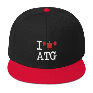 "I Squat ATG" Snapback Hat