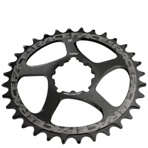 Race Face Chainring 3 Bolt Dm 28T Black (Compatible With Sram Cranks)