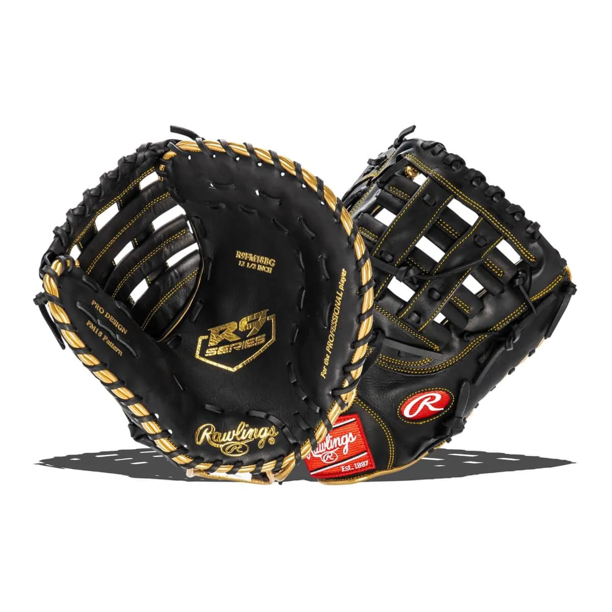 Rawlings R9 Series 12.5" Baseball 1st Base Mitt