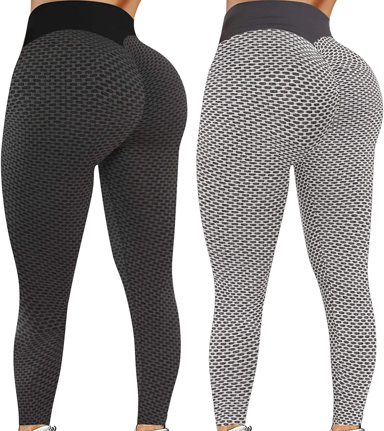 Reosse Leggings for Women - 2 Pack High Waist Yoga Pants for Women