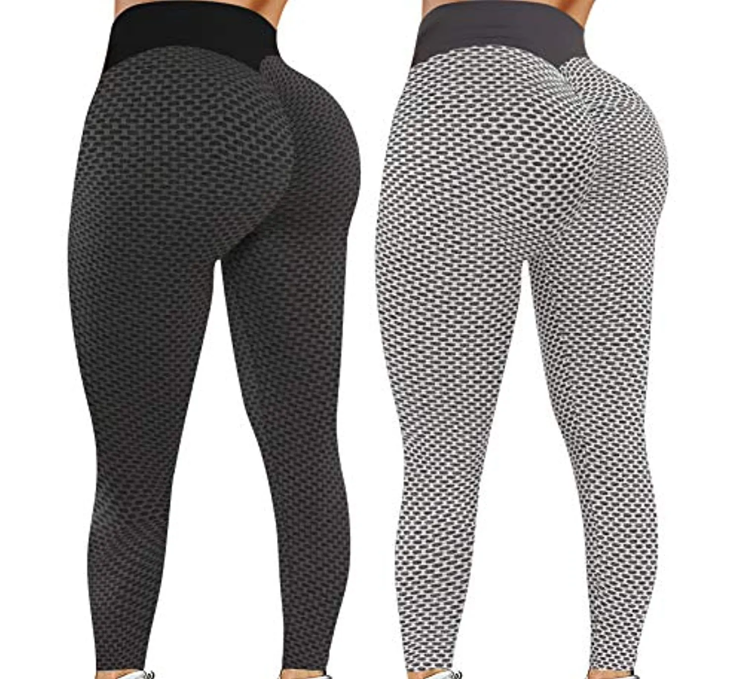 Reosse Leggings for Women - 2 Pack High Waist Yoga Pants for Women