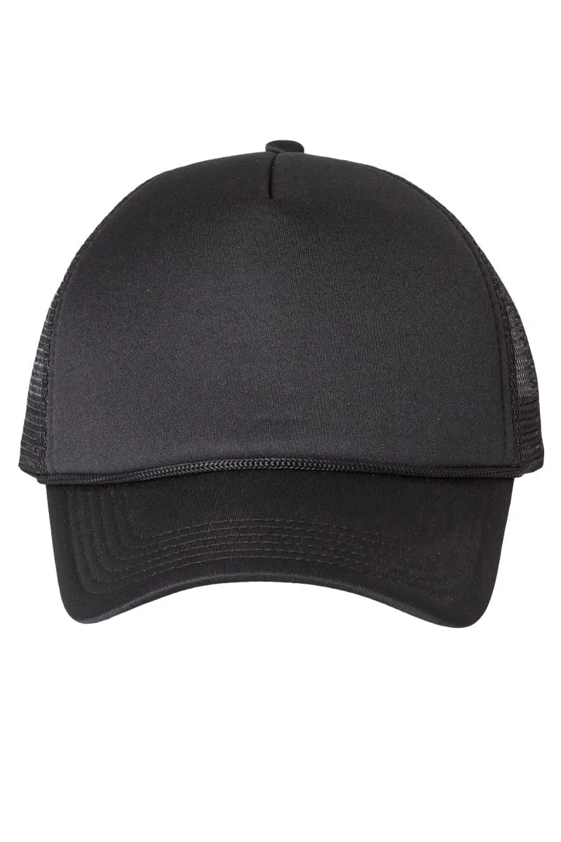 Retro Checkered Mama Foam Mesh Back Trucker Cap
