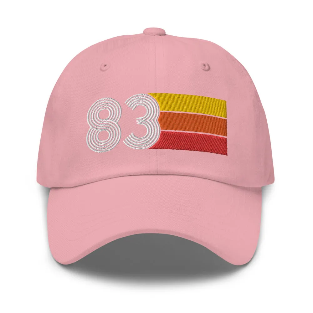 Retro Tri-Line 1983 Baseball Dad Hat