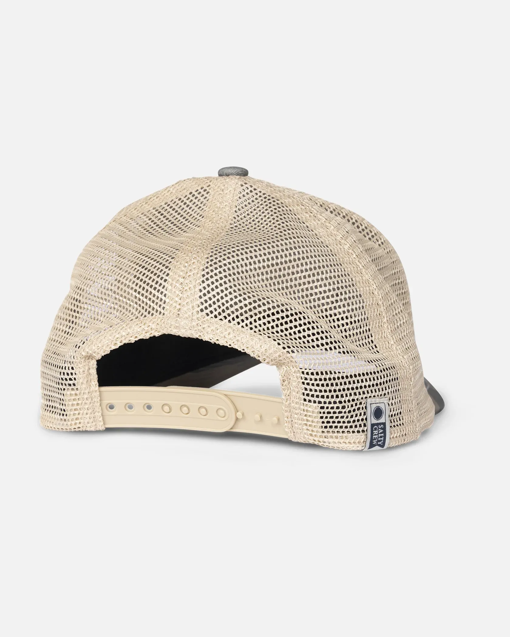Salty Crew Mens Watermark Retro Trucker Hat - Sand Camo