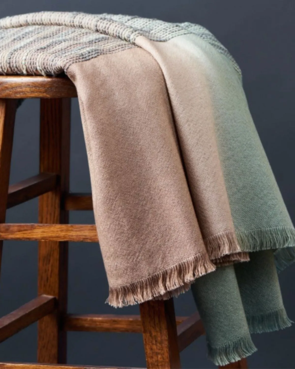 Salvia Handmade 100% Merino Throw