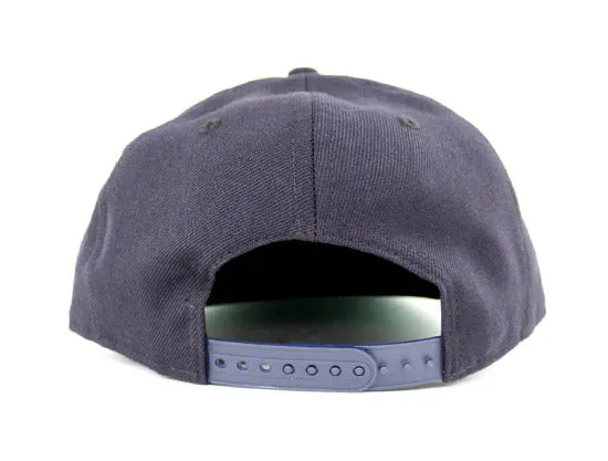 Seahorse New Era 9Fifty Snapback Hats (Navy Green Under Brim)