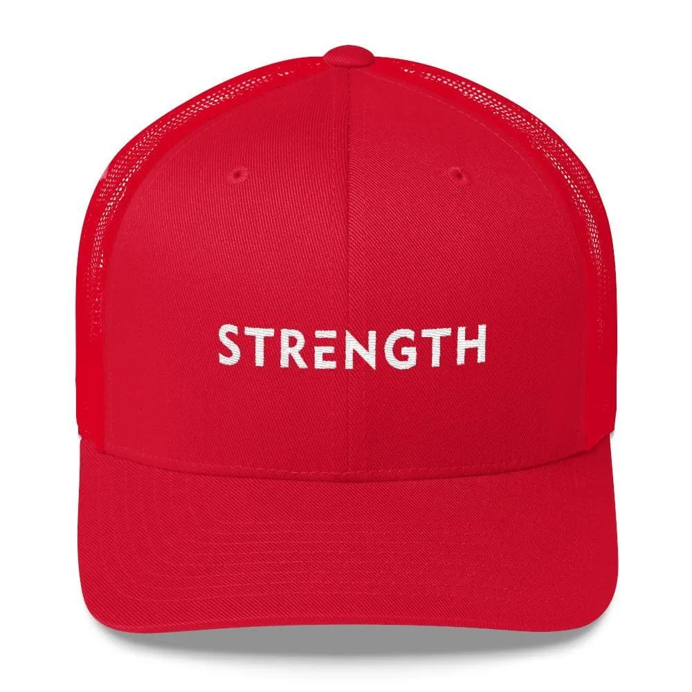 Strength Snapback Trucker Hat