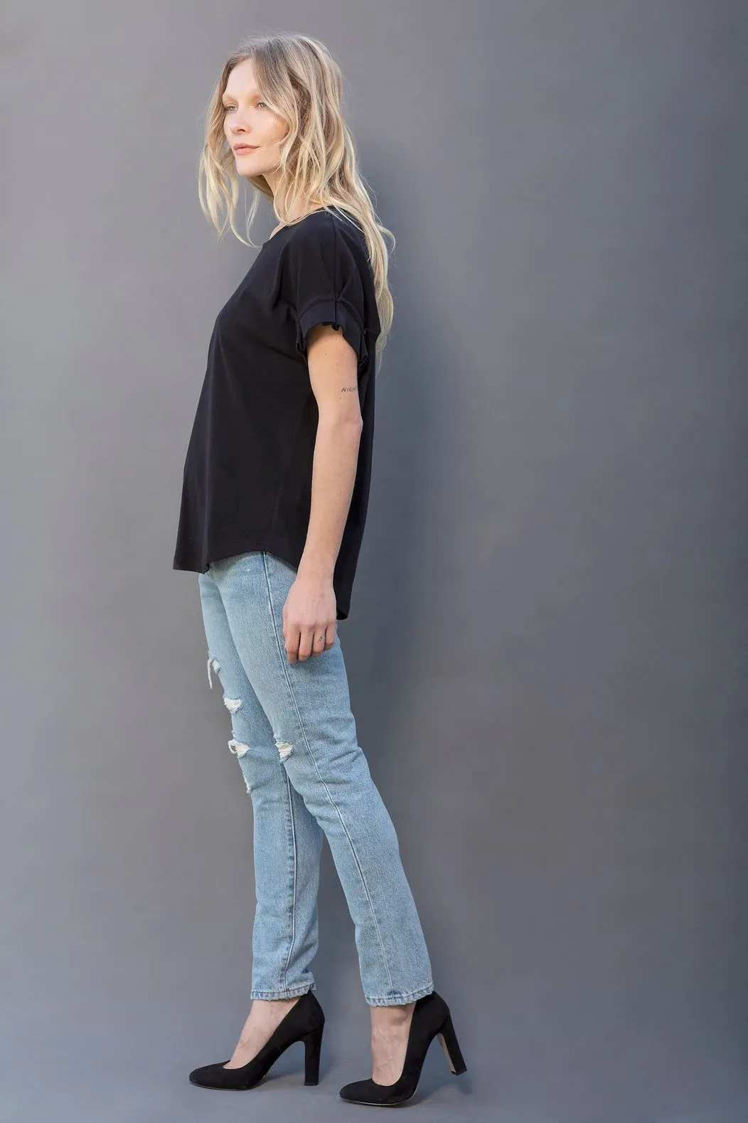 The Aubrey Top, Black