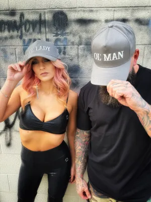THE OUTLAW DUO RETRO GREY HAT