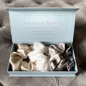 The Statement Silk Scrunchie Gift Set