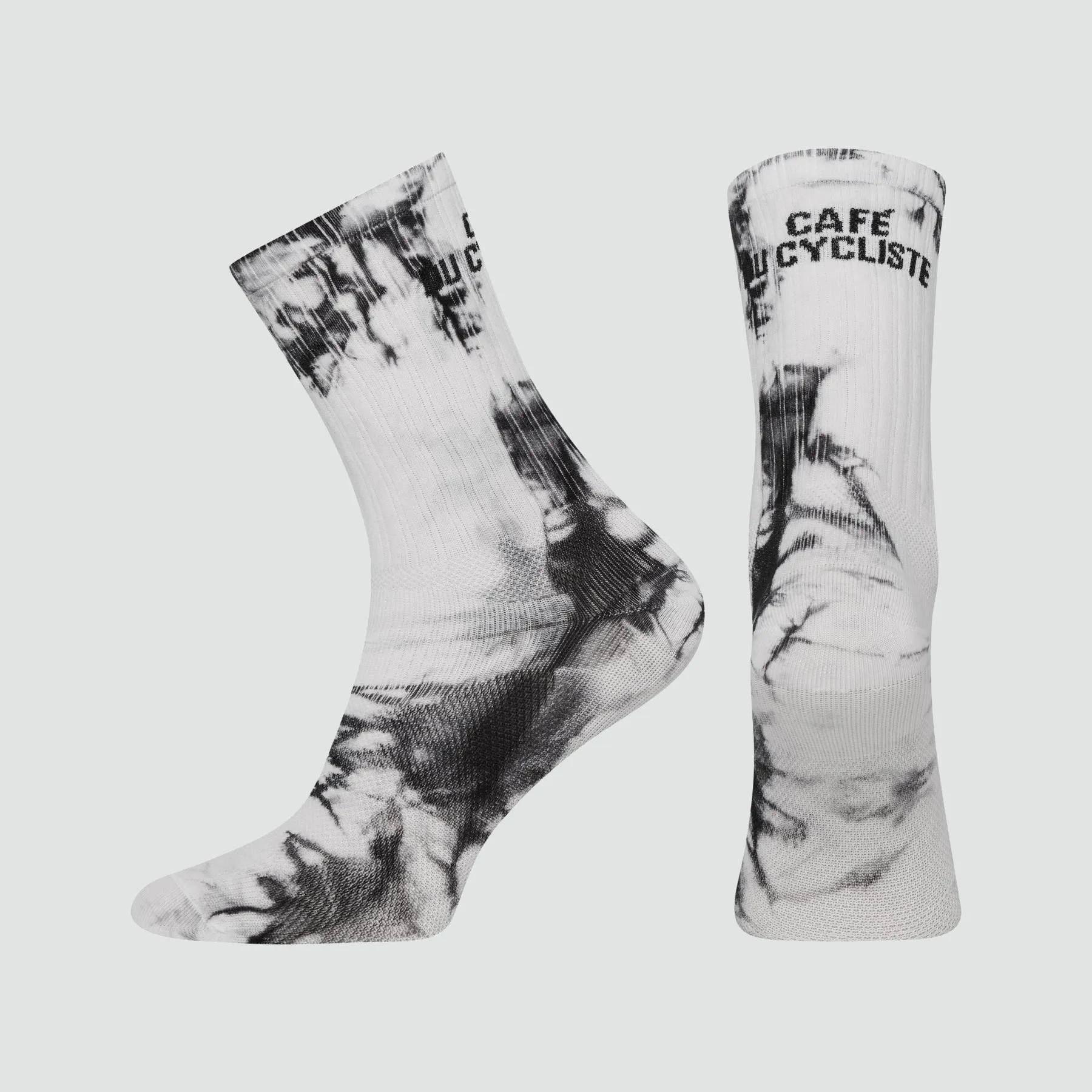 Tie Dye Socks - Black