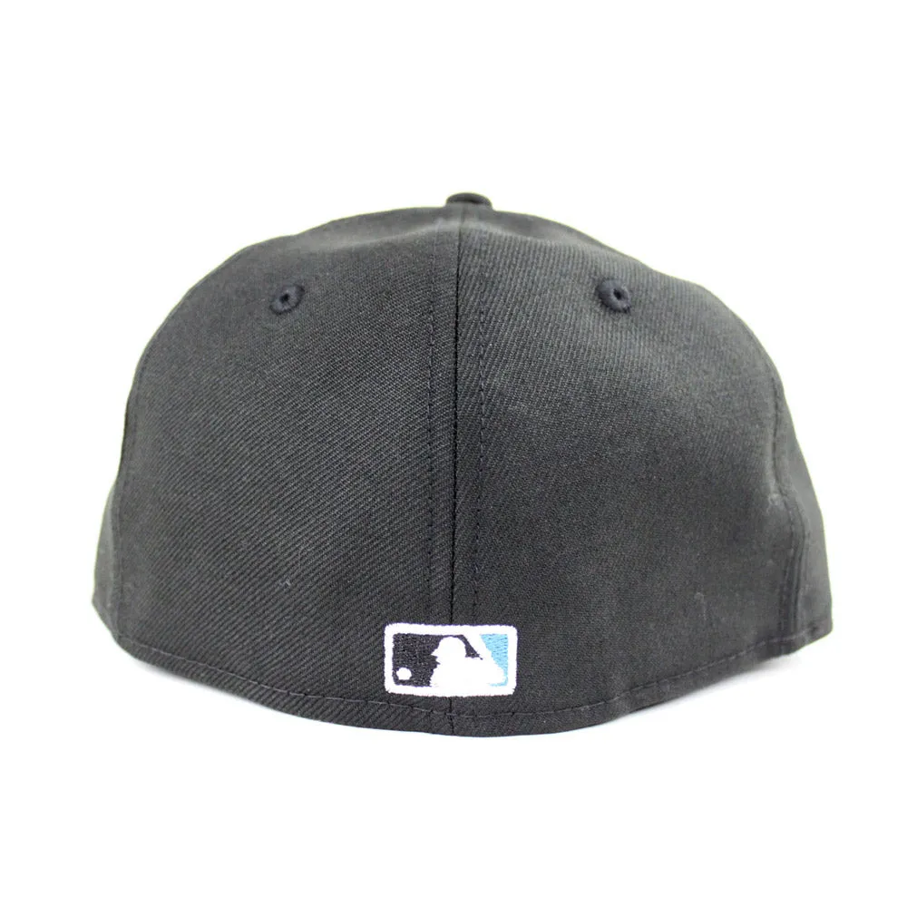 Toronto Blue 2004 ROAD Jays New Era 59Fifty Fitted Hat (Black Gray Under Brim)