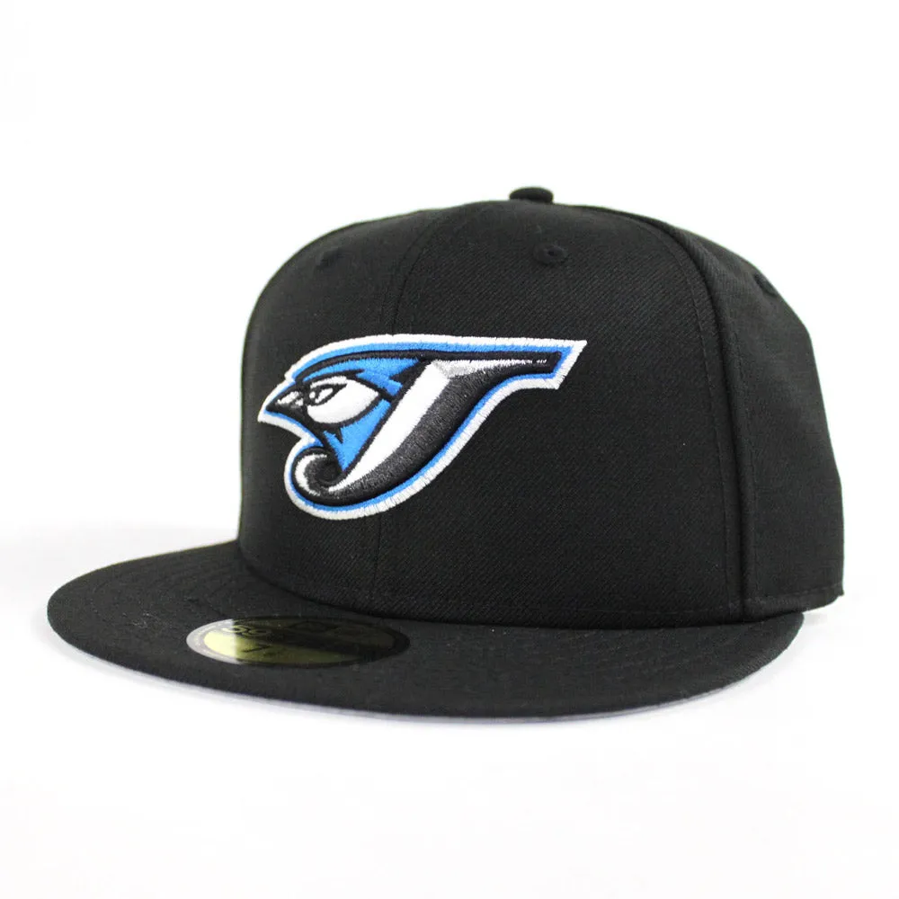 Toronto Blue 2004 ROAD Jays New Era 59Fifty Fitted Hat (Black Gray Under Brim)