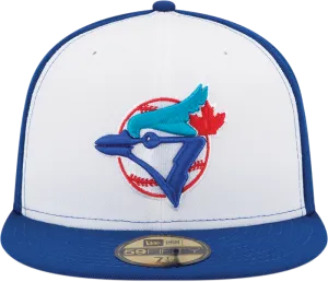 Toronto Blue Jays Cooperstown Authentic Fitted White Front
