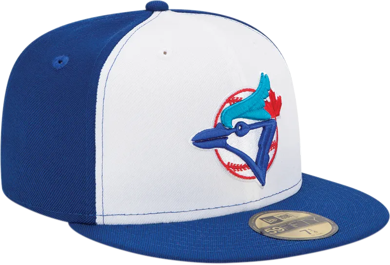 Toronto Blue Jays Cooperstown Authentic Fitted White Front