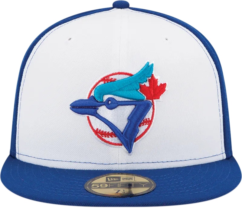Toronto Blue Jays Cooperstown Authentic Fitted White Front