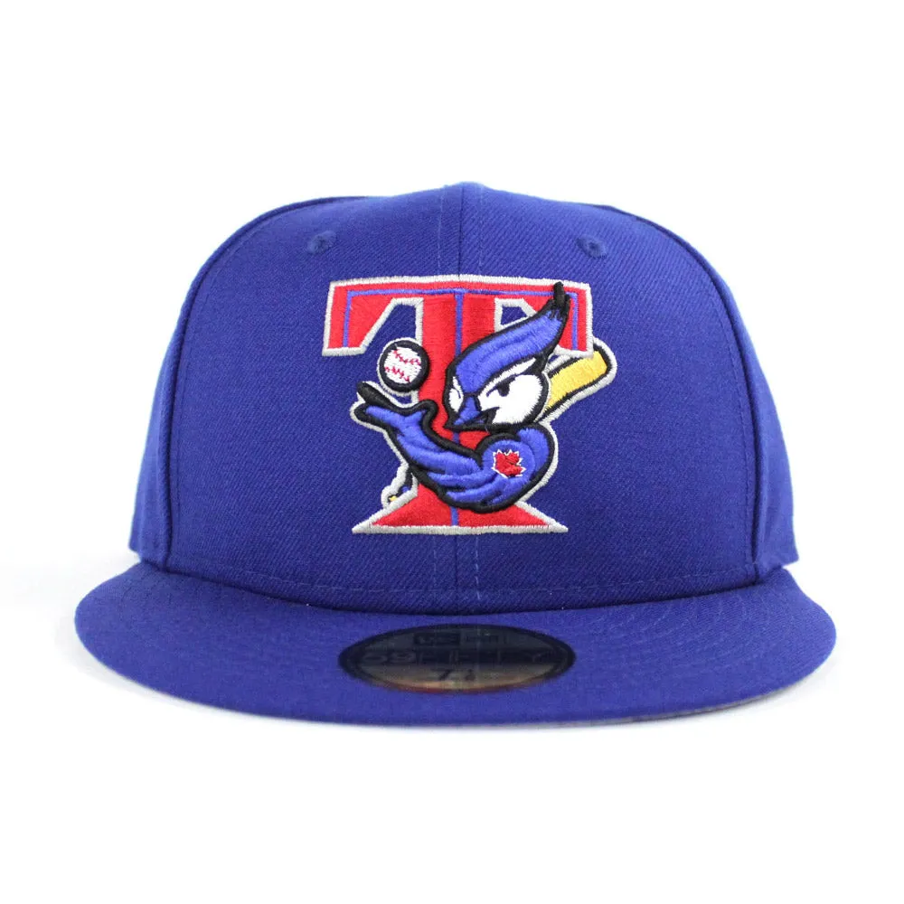 Toronto Blue Jays New Era 59Fifty Fitted Hat (01-02 ALT 2 Gray Under Brim)