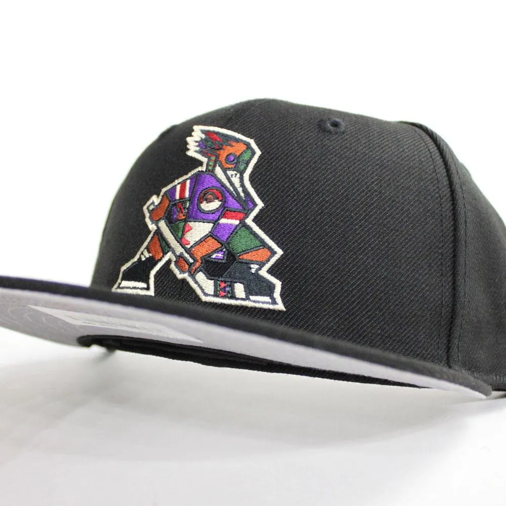 Tucson Roadrunners New Era 59Fifty Fitted Hat (Black Gray Under Brim)
