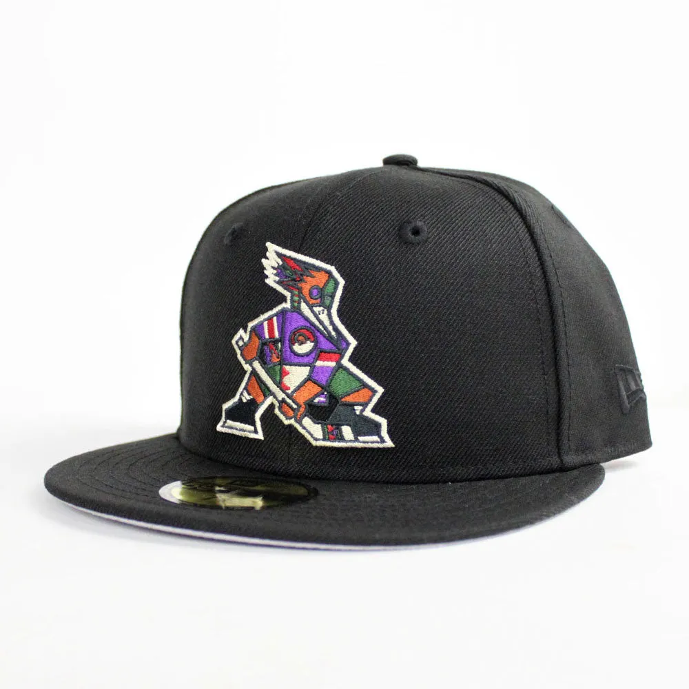Tucson Roadrunners New Era 59Fifty Fitted Hat (Black Gray Under Brim)
