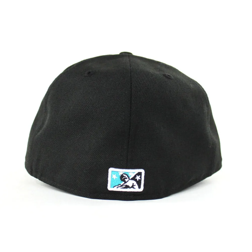 Tucson Sidewinders New Era 59Fifty Fitted Hats (Black Gray Under Brim)