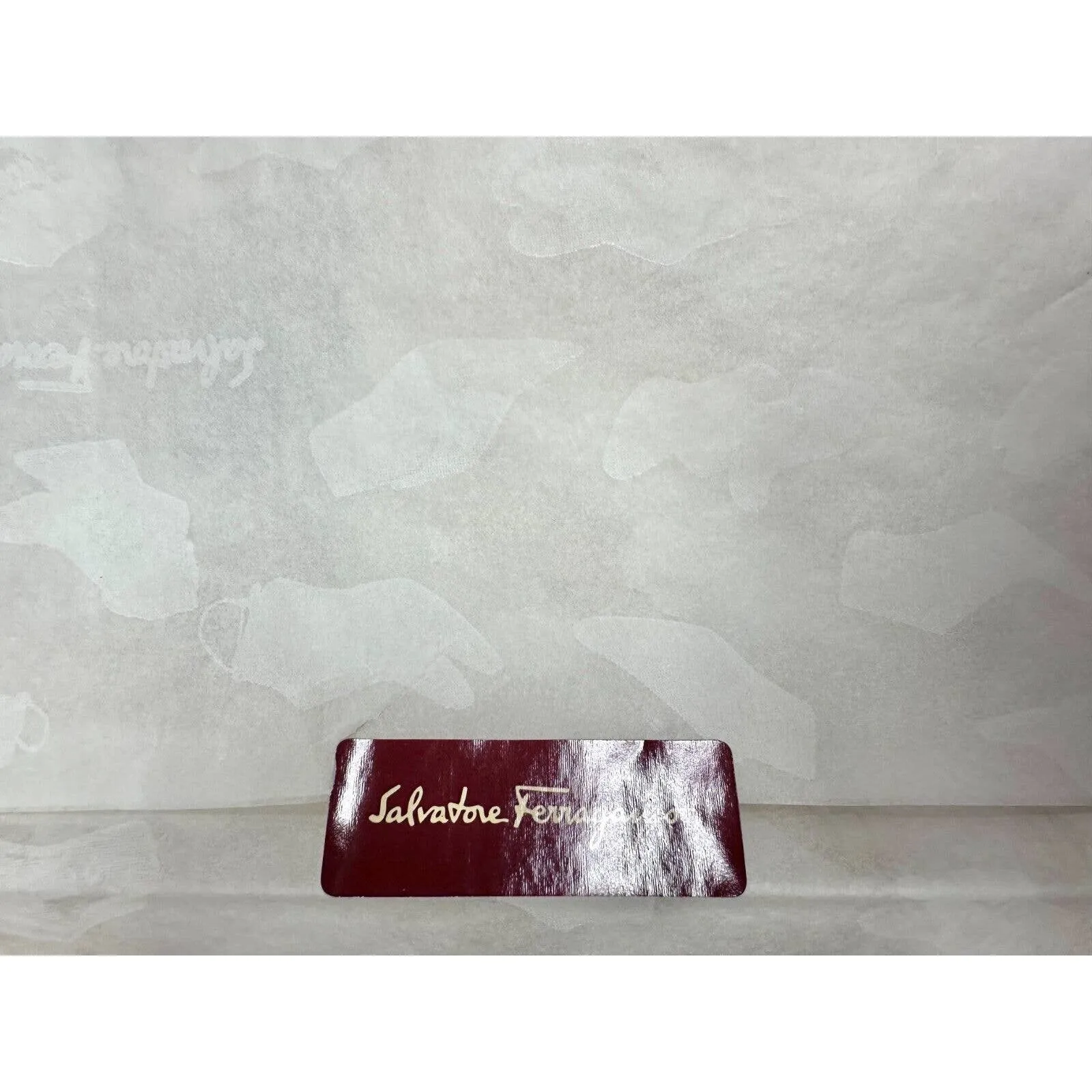 VTG NIB Salvatore Ferragamo Womens 100% Silk Square Scarf Tigers 34"