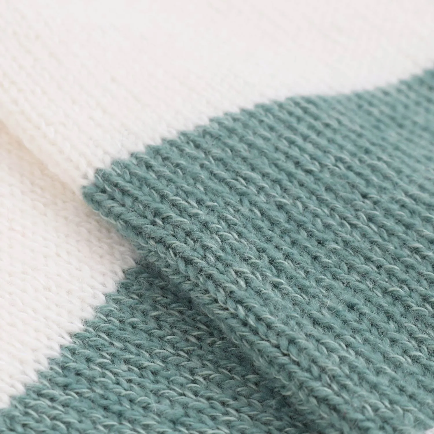Women's Cashmere & Cotton Colour Block Socks